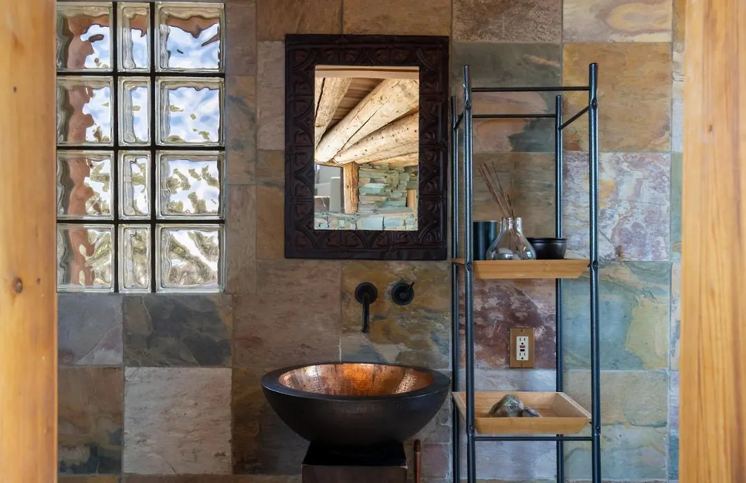 Santa Fe Ridgetop Retreat With 2 Hot Tubs And Views-1