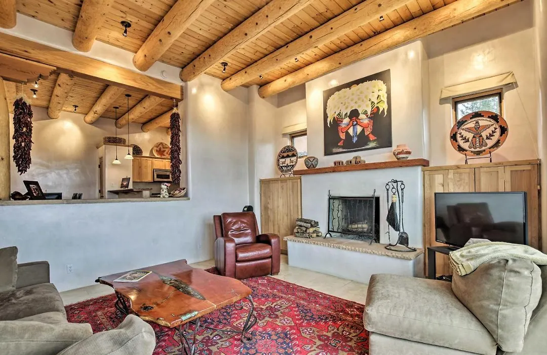 Adobe-Style Home W/ Views < 5 Mi To Santa Fe Plaza-1