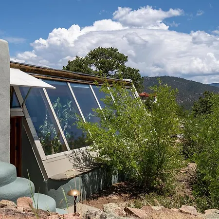 Santa Fe Ridgetop Retreat With 2 Hot Tubs And Views-3